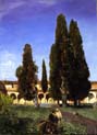 italian cloister garden